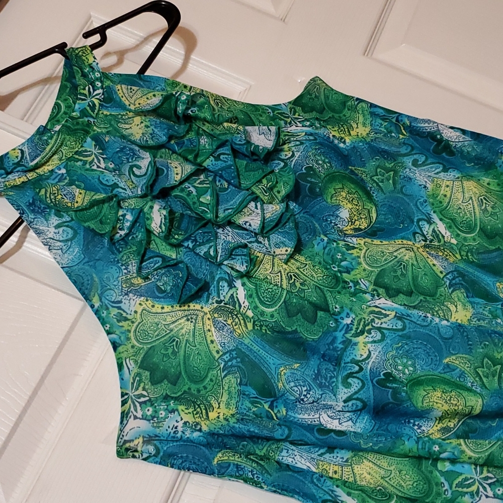 #29 - Lane Bryant Ruffle Halter Top - Picture 4 of 4